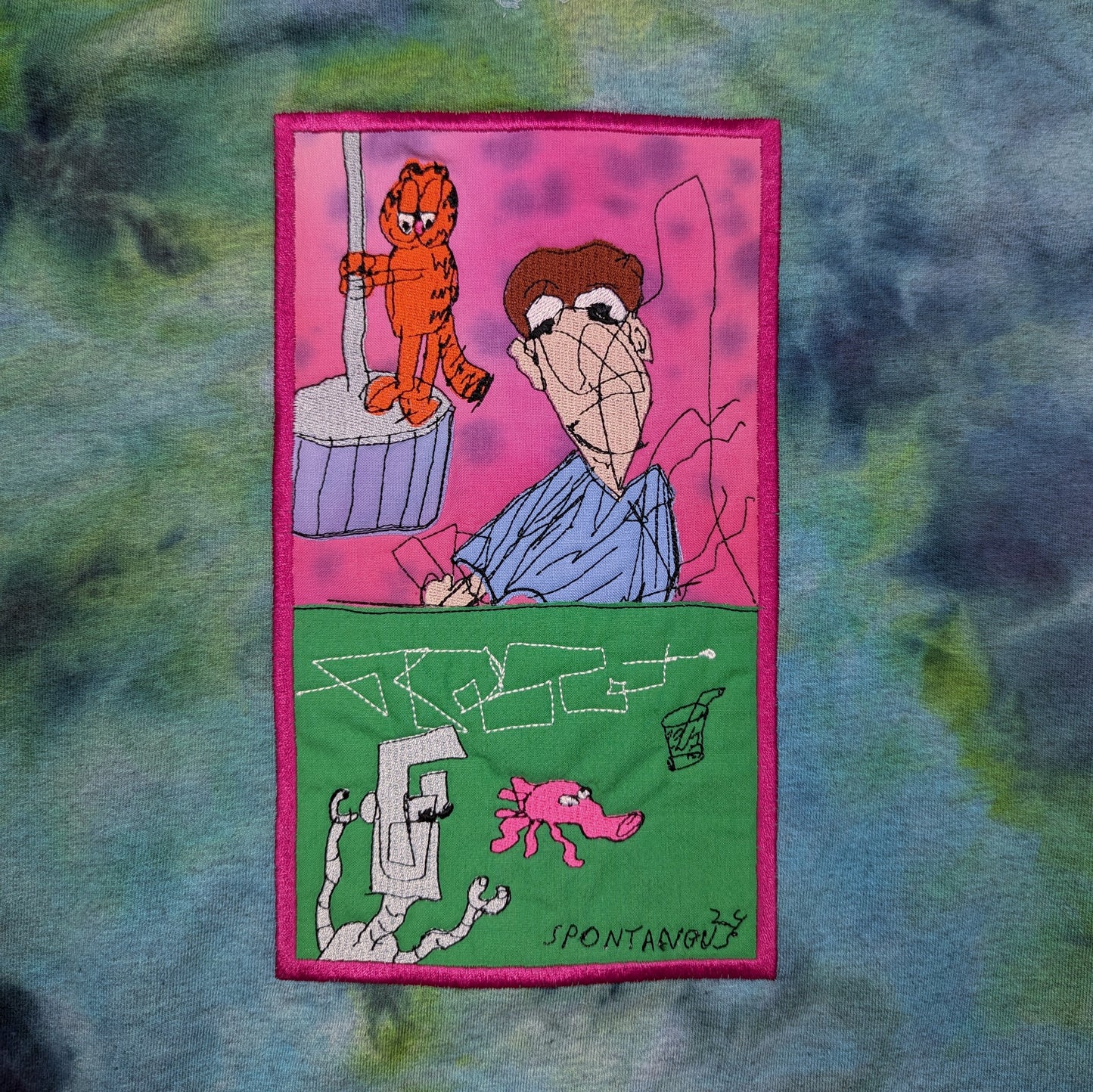 Jon Arbuckle Space Poker